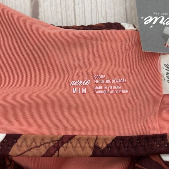 Aerie Floral Bikini Top NWT - Picture 5 of 7